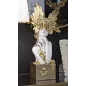 SCULTURA MINERVA 20x17x50 cm